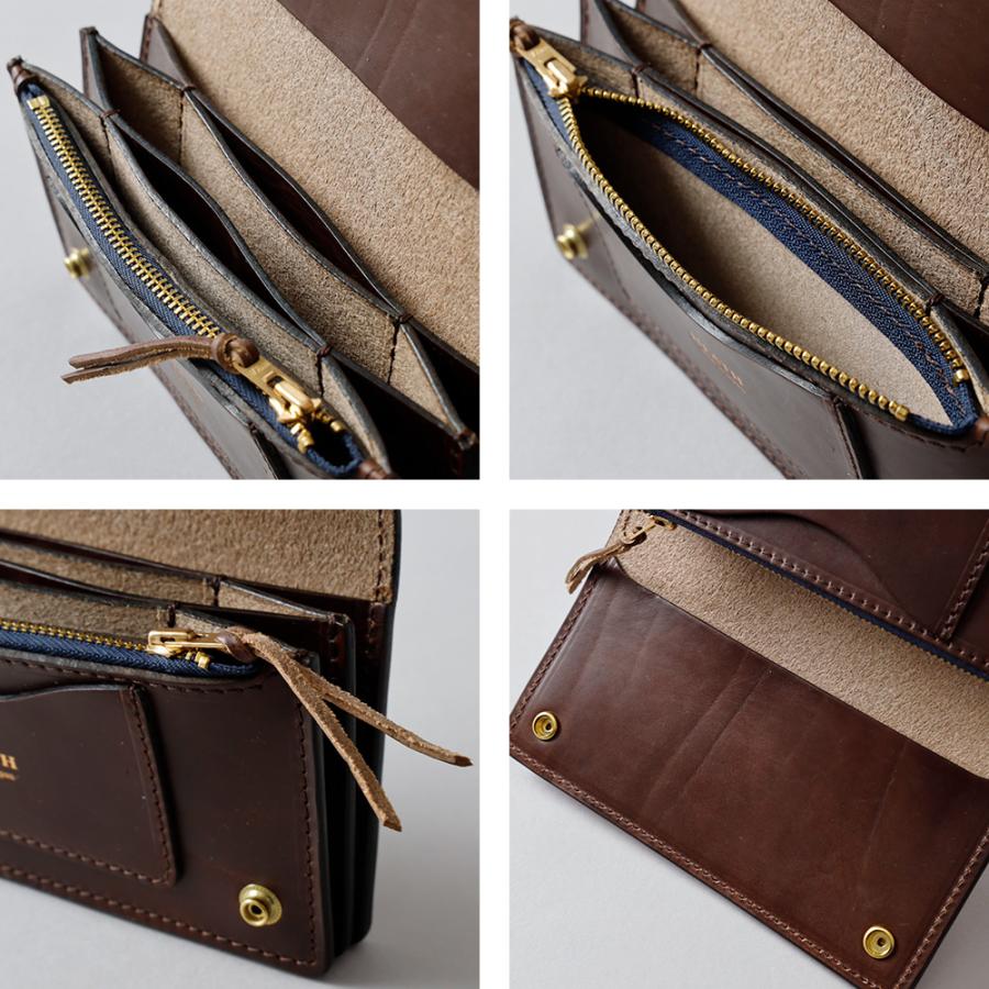 財布 メンズ 長財布 本革 レザー クロムエクセル ロングウォレット