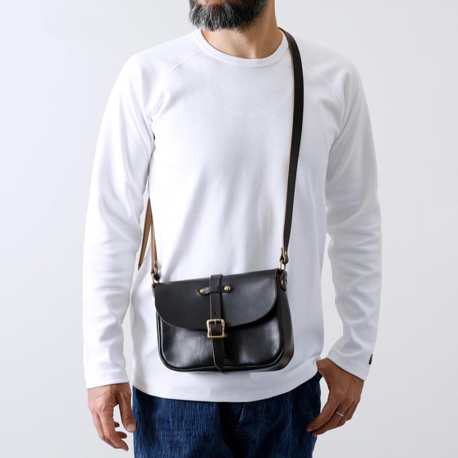 ショルダーバッグ メンズ 鞄 本革 レザー クロムエクセル ポストマン