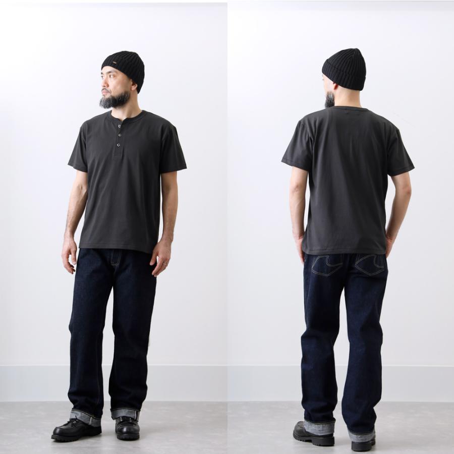 BLUE PORT ヘンリーネック 半袖 メンズ Tシャツ カットソー ブランド