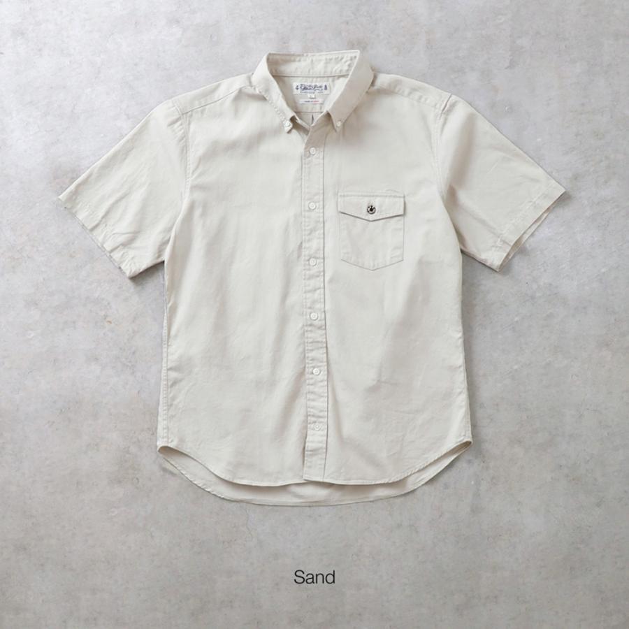 【ここににに】Graphpaper オックスフォードボタンダウン半袖シャツ グラフペーパー graphpaperオックスフォードボタンダウンシャツ