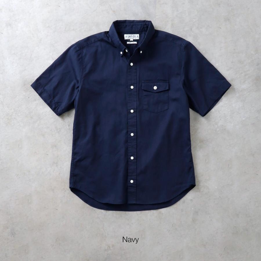 BLUE PORT オックスフォードシャツ シャツ メンズ 半袖 ボタン