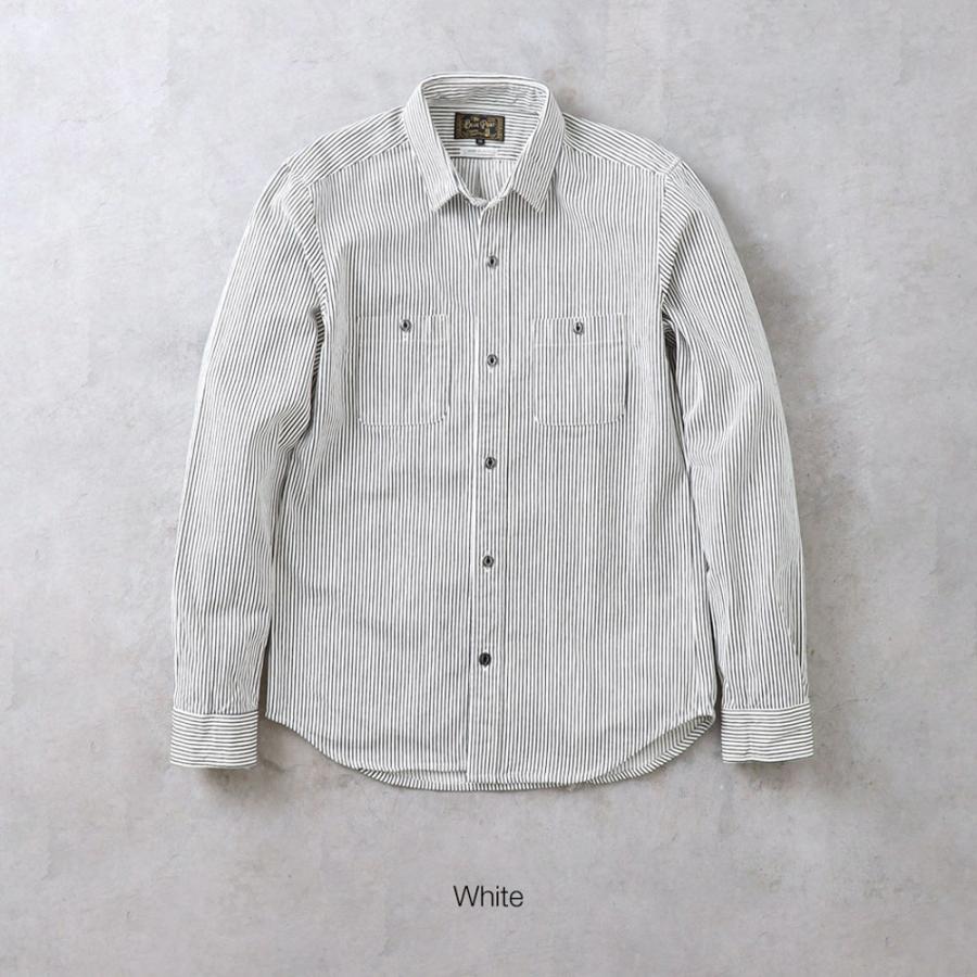 BLUE PORT シャツ メンズ ワークシャツ カジュアルシャツ ボタンダウン