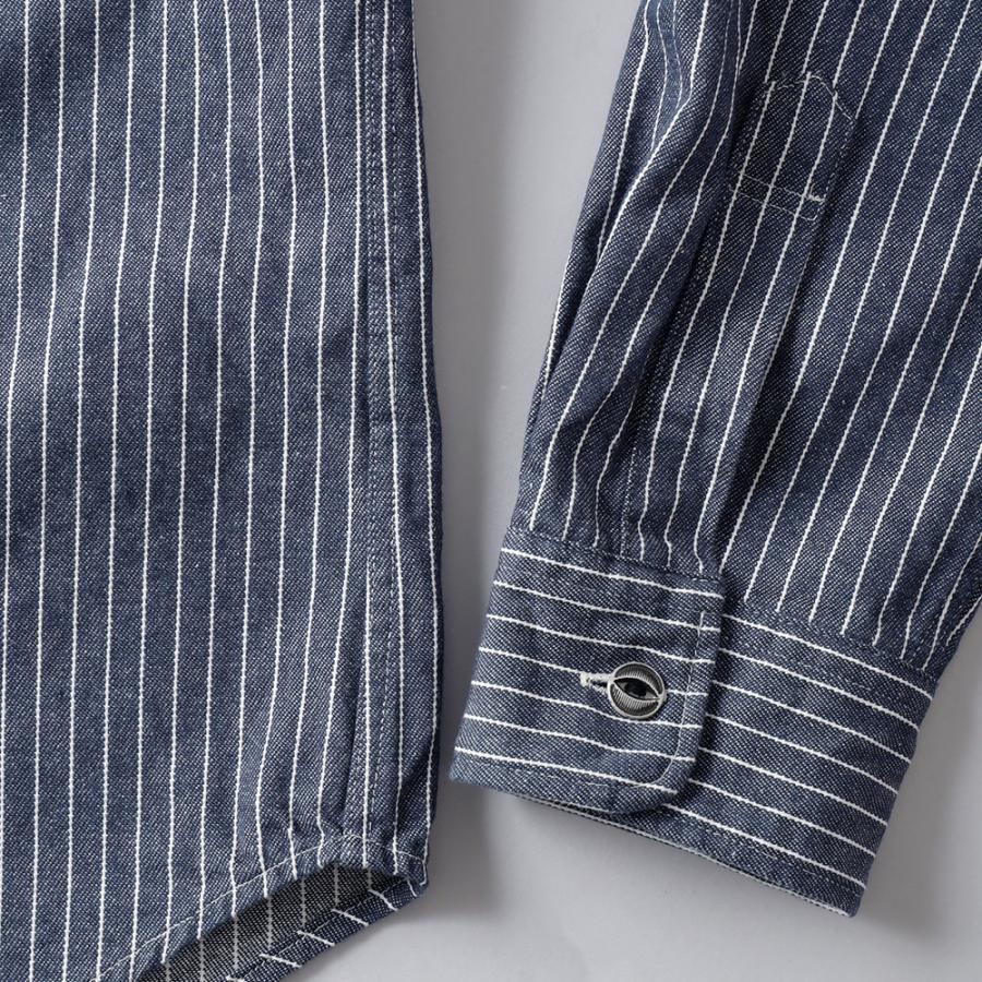 BLUE PORT シャツ メンズ ワークシャツ カジュアルシャツ ボタンダウン