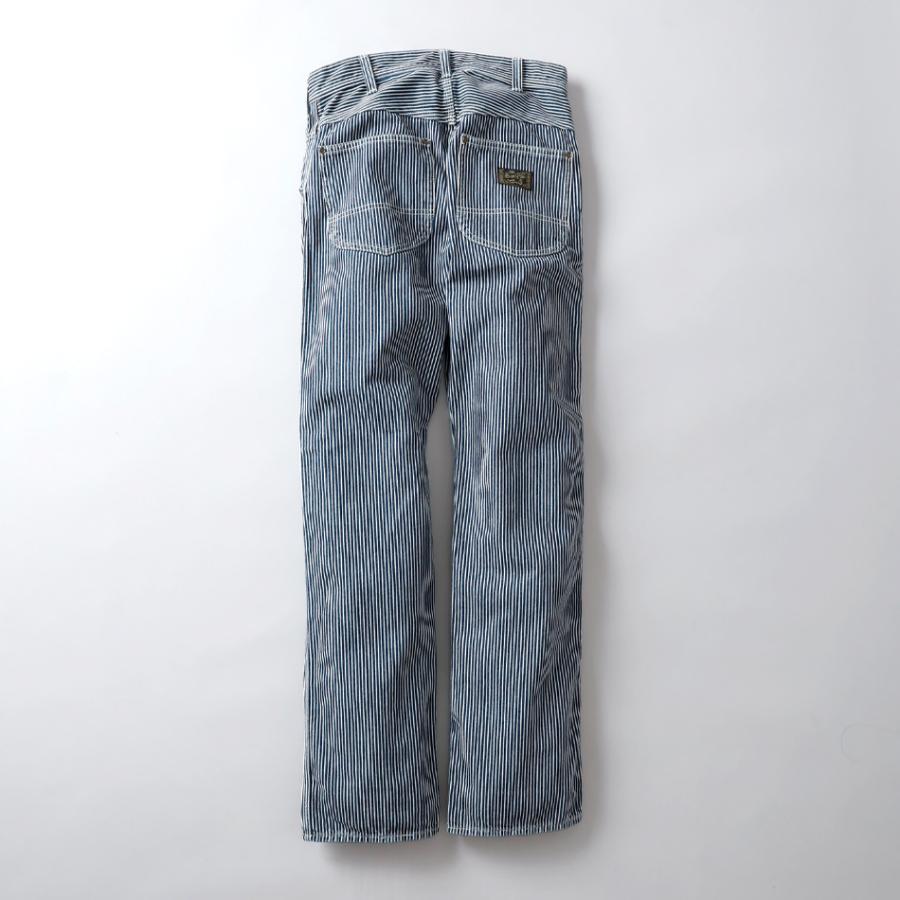 BLUE PORT ヒッコリーパンツ メンズ ワークパンツ ダックパンツ ダック