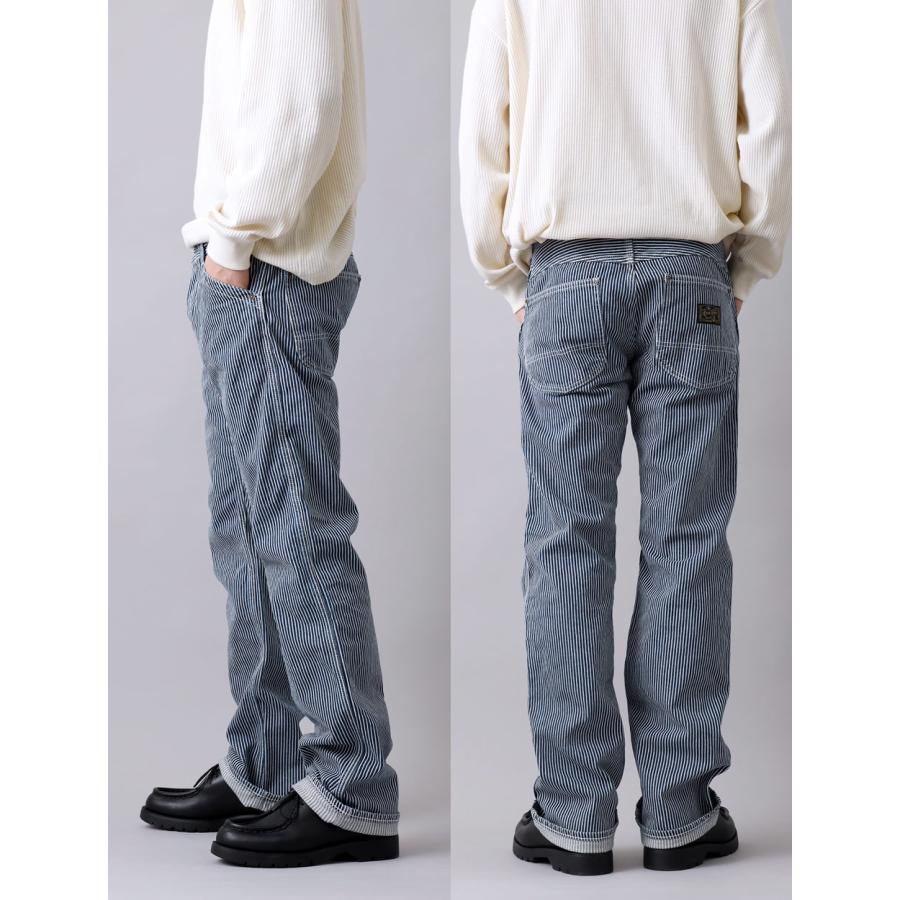 BLUE PORT ヒッコリーパンツ メンズ ワークパンツ ダックパンツ ダック