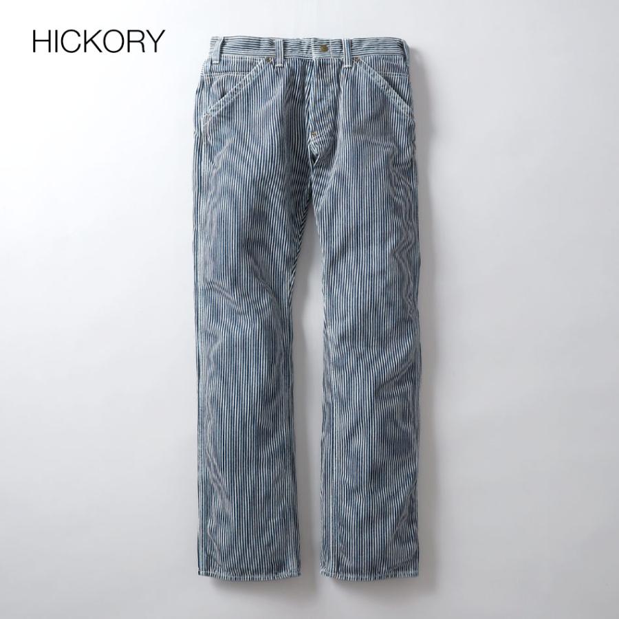 BLUE PORT ヒッコリーパンツ メンズ ワークパンツ ダックパンツ ダック