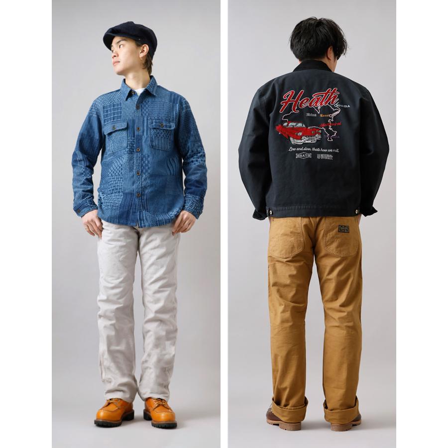 BLUE PORT ダックパンツ メンズ ワークパンツ チノパンツ ズボン