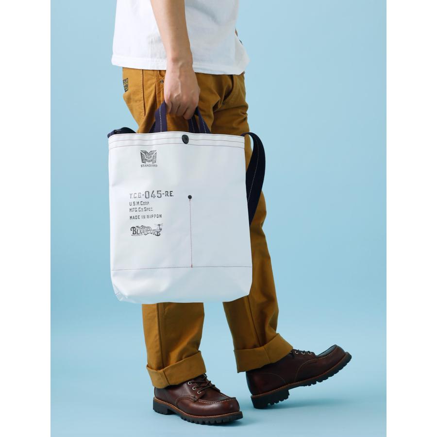 未使用近い　『横濱帆布鞄』コラボトートバッグ　2WAY 森野帆布 トートバッグ メンズ レディース 帆布 A4 ショルダー 2way