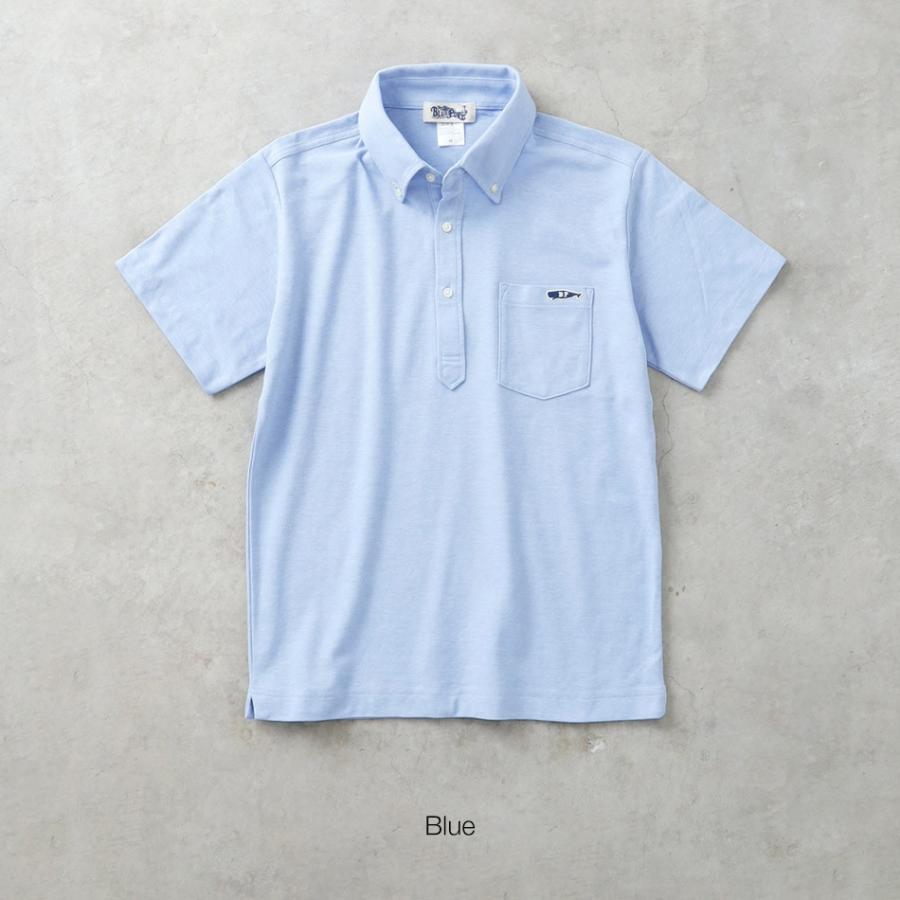 BLUE PORT ポロシャツ メンズ 半袖 吸湿速乾 ビズスタイル クールビズ