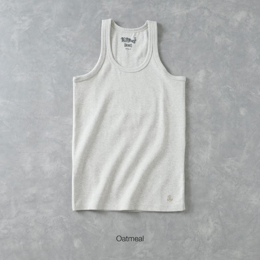 BLUE PORT タンクトップ メンズ ノースリーブ インナー ストレッチ