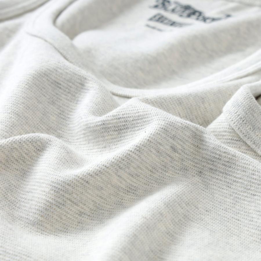 シャルボン　ノースリーブ　ブルー BLUE PORT タンクトップ メンズ ノースリーブ インナー ストレッチ