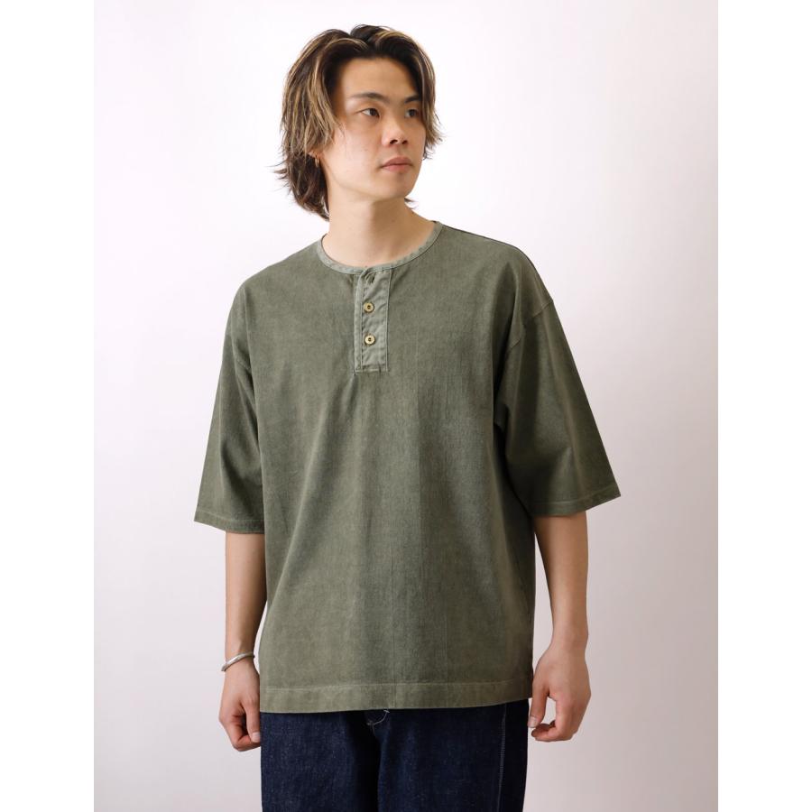 BARNS OUTFITTERS（バーンズ アウトフィッターズ） ヘンリーネックT