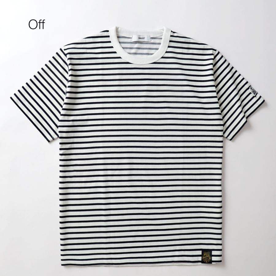 FIDELITY（フィデリティ） ボーダーTシャツ メンズ Tシャツ カットソー