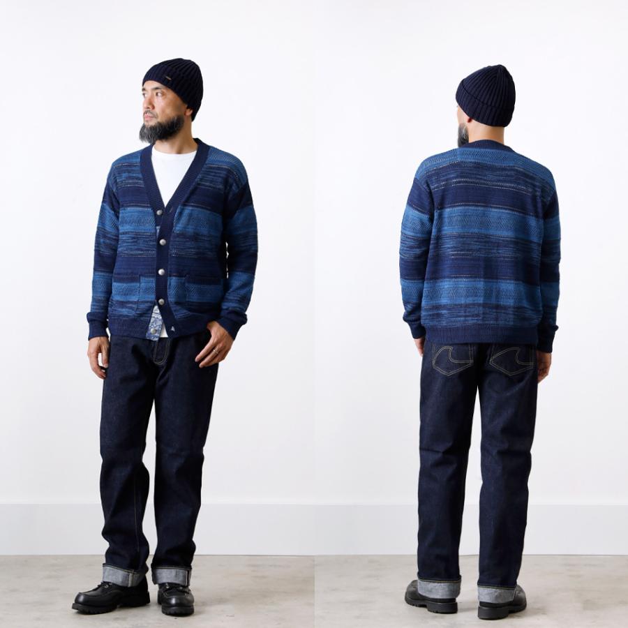 BLUE PORT 【半額!GW SPECIAL SALE!】インディゴカーディガン BLUE PORT 【半額!GW SPECIAL SALE!】インディゴカーディガン