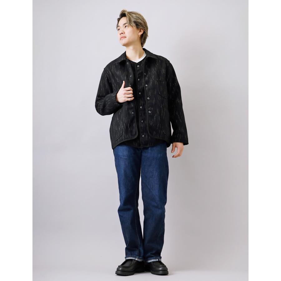 20%OFF！ファミリーセール！ STUDIO D’ARTISAN ステュディオ・ダ・ルチザン da-4617 ビーチクロスベストト ワークベスト 絣 絣染 メンズ トップス 長袖の画像