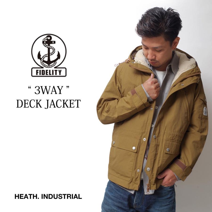 Fidelity フィデリティ Cn アウター マウンテンパーカー メンズ 3way Fd Cn Jkt Heath Industrial 通販 Yahoo ショッピング