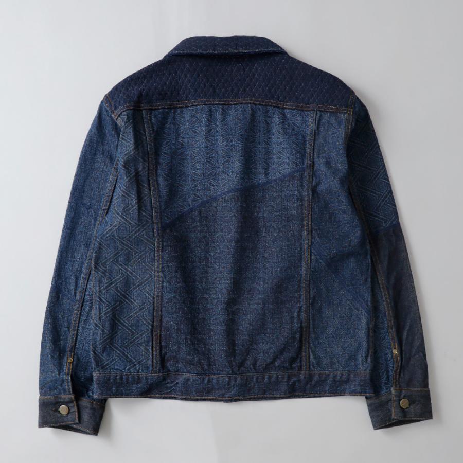 graphzero（グラフゼロ） GZ-ENGJ-0609 デニムジャケット パッチワーク