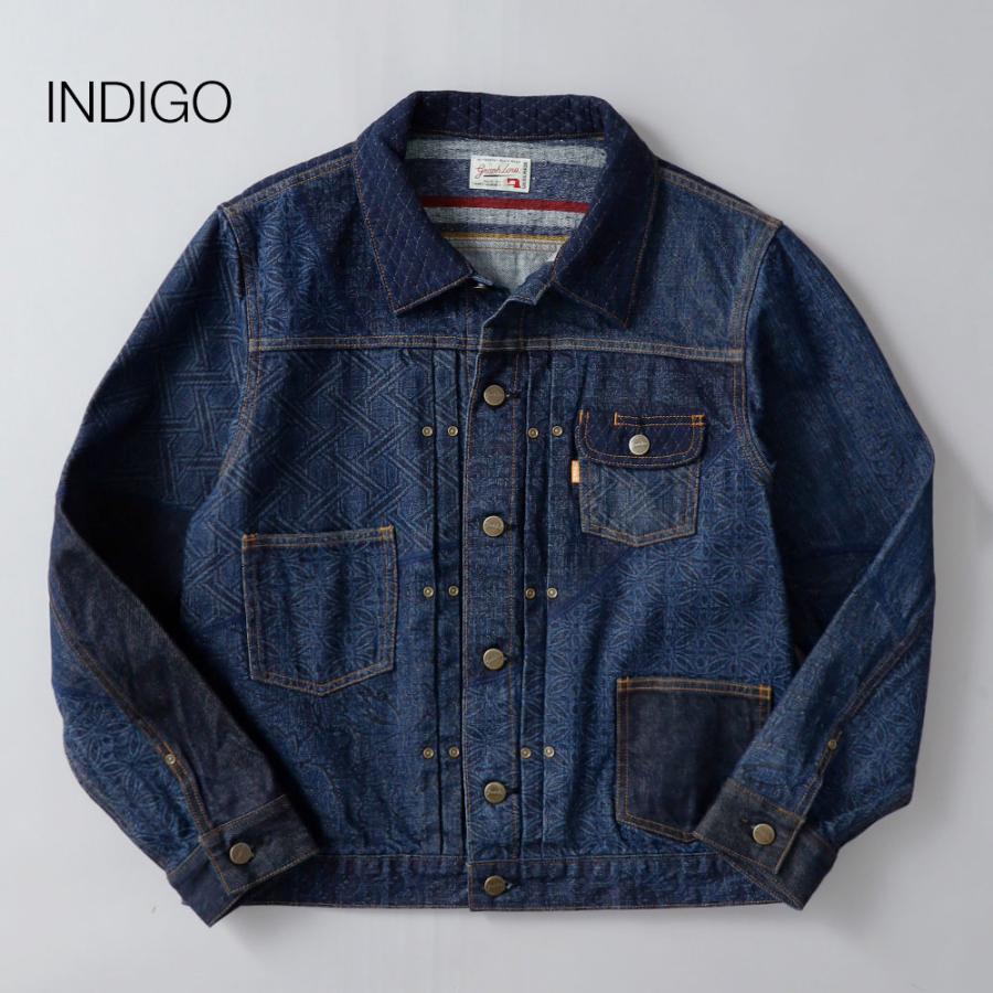 graphzero（グラフゼロ） GZ-ENGJ-0609 デニムジャケット パッチワーク
