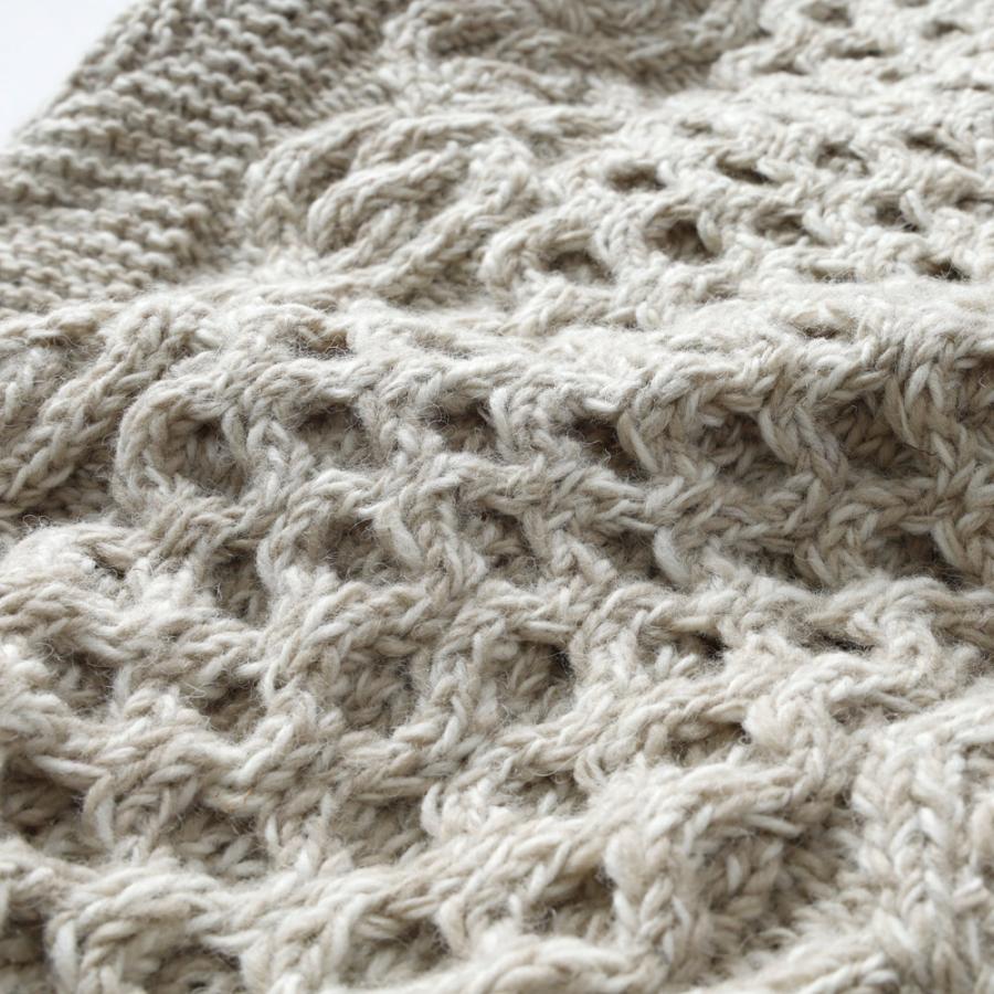 HIMALAYAN CLIMBER'S HAND-KNIT ショールカラーカーディガン メンズ