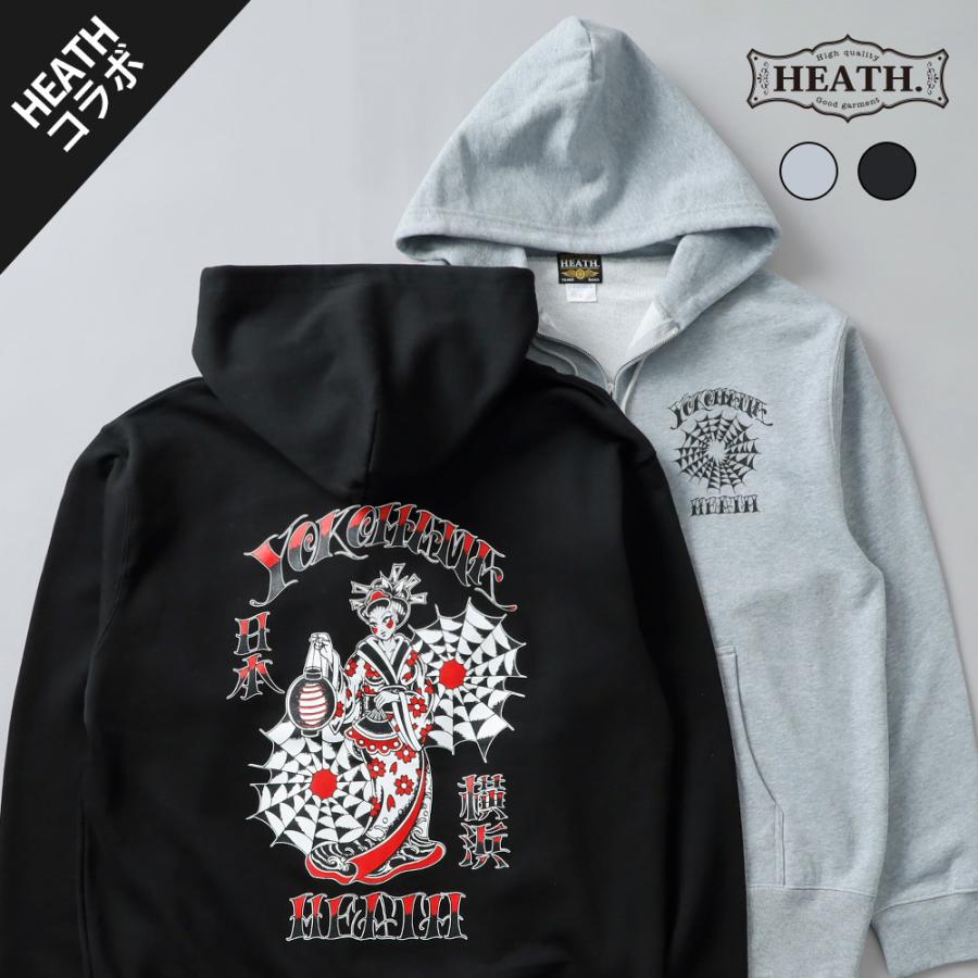 ジップパーカー メンズ カットソー プリント 大きいサイズ 厚手 頑丈