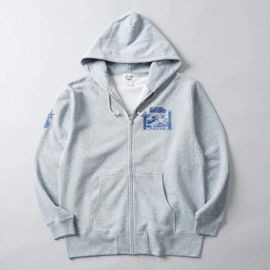 ジップパーカー 横浜denaベイスターズ パーカー ベースボール