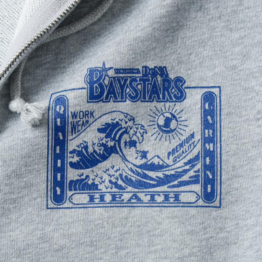 ジップパーカー 横浜denaベイスターズ パーカー ベースボール