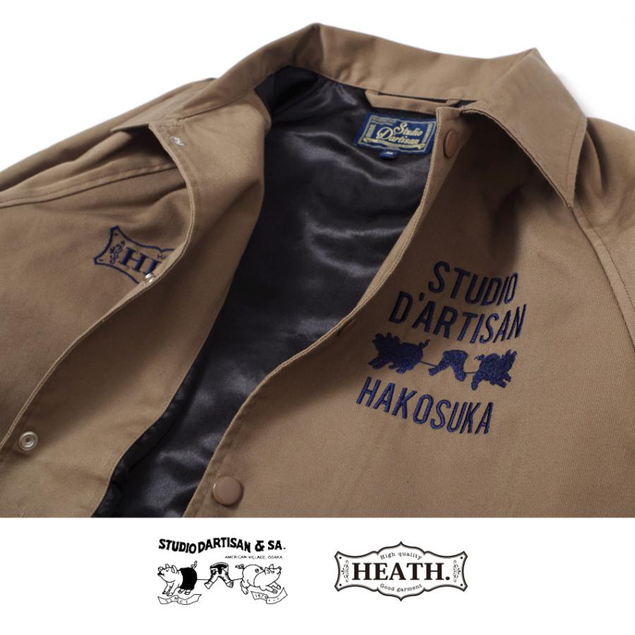 ジャケットメンズ ブランド コーチジャケット ハコスカ コラボ 高品質 大人 定番 アメカジ ビンテージ 40年代 50年代 アメカジ 横浜 Ht 041 Jkt Heath Industrial 通販 Yahoo ショッピング