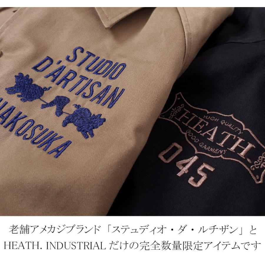ジャケットメンズ ブランド コーチジャケット ハコスカ コラボ 高品質 大人 定番 アメカジ ビンテージ 40年代 50年代 アメカジ 横浜 Ht 041 Jkt Heath Industrial 通販 Yahoo ショッピング