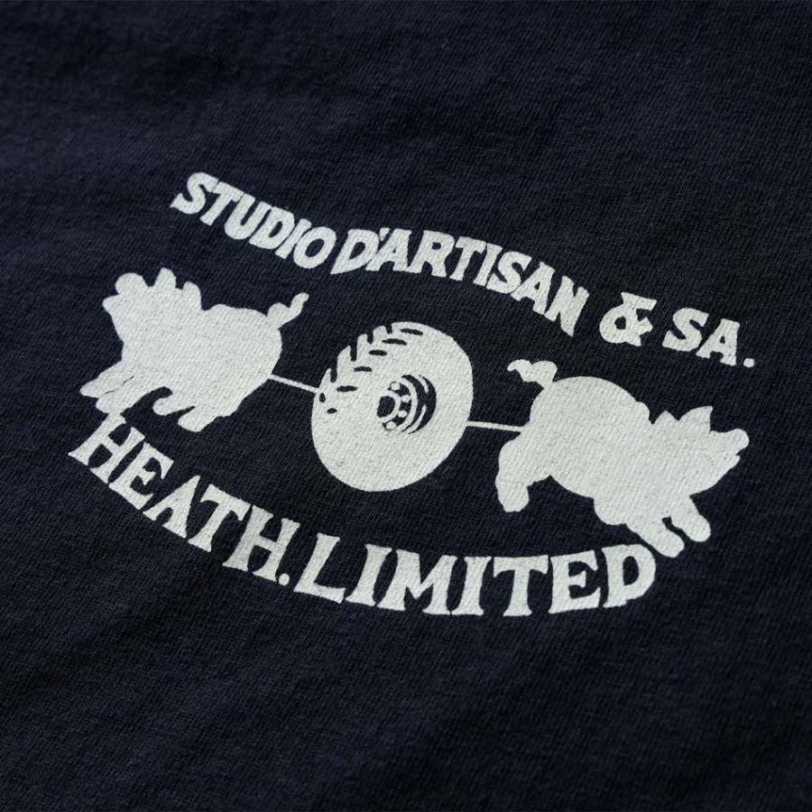 STUDIO D'ARTISAN ステュディオ・ダ・ルチザン ダルチザン Tシャツ メンズ 日本製 コラボ 限定デザイン フェアレディZ S130 旧車 USAコットン｜heath｜15