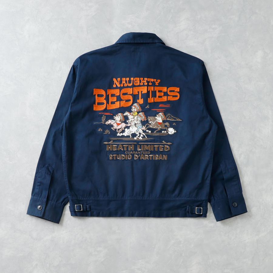 スタジオダルチザン　ワークジャケット STUDIO D'ARTISAN（ステュディオ・ダ・ルチザン） 30%OFF！ファミリー