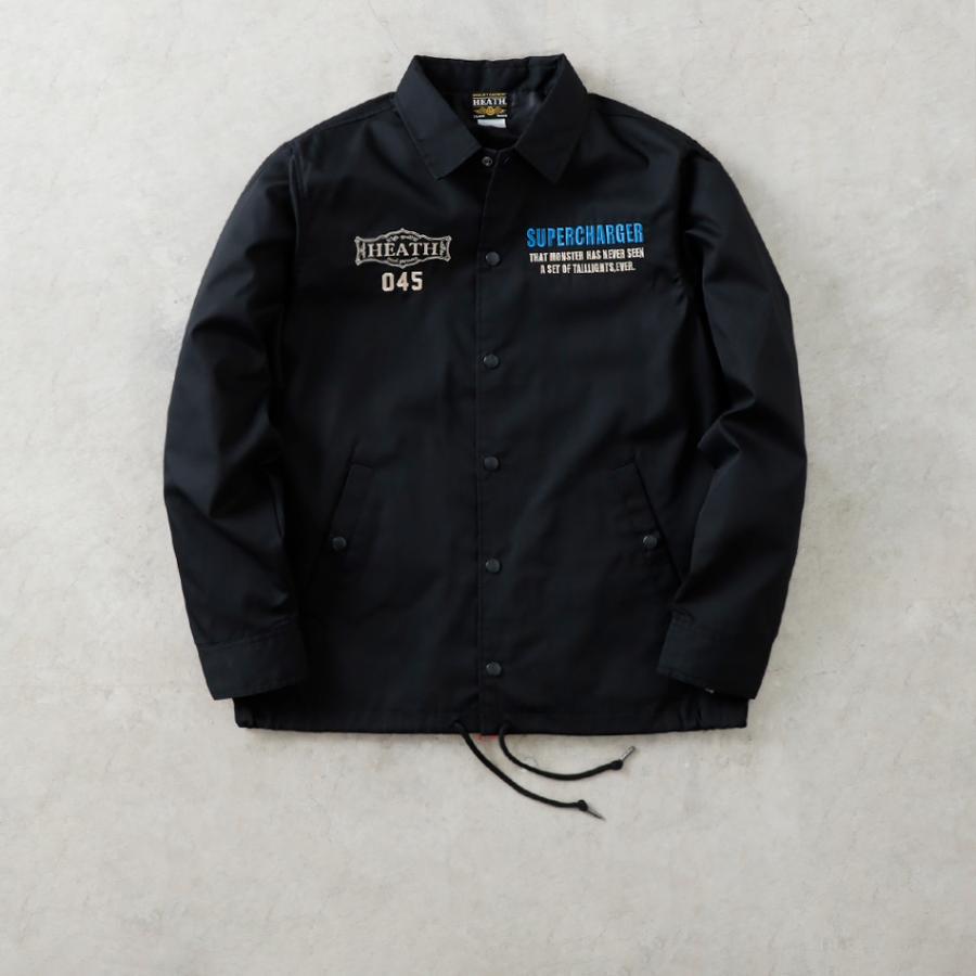 10%OFF！ファミリーセール！コーチジャケット メンズ アウター 刺繍