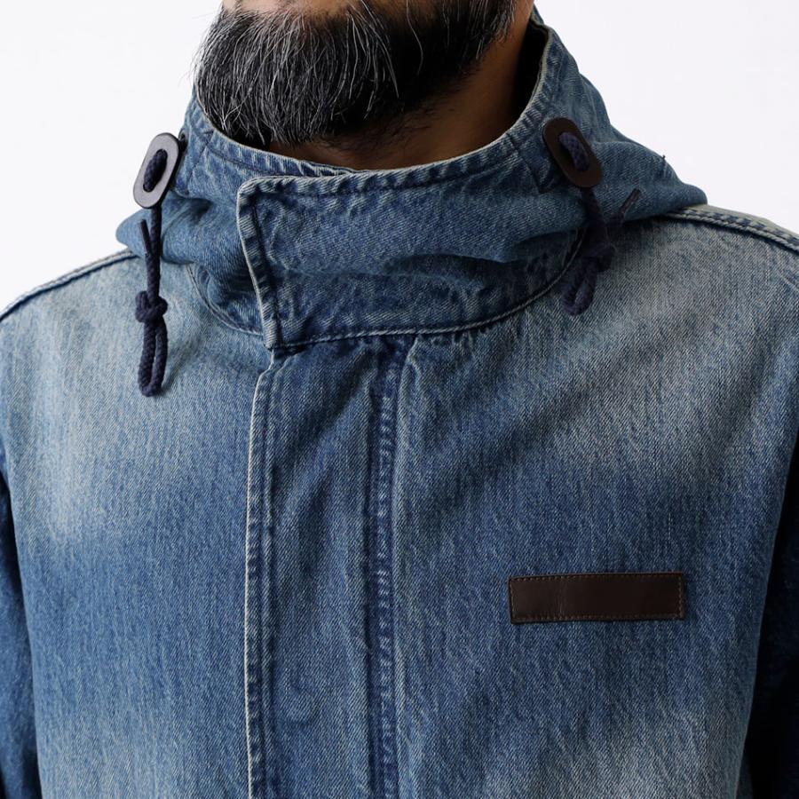 モッズコート M-51 メンズ ミリタリー デニム ロング 秋 春 アウター