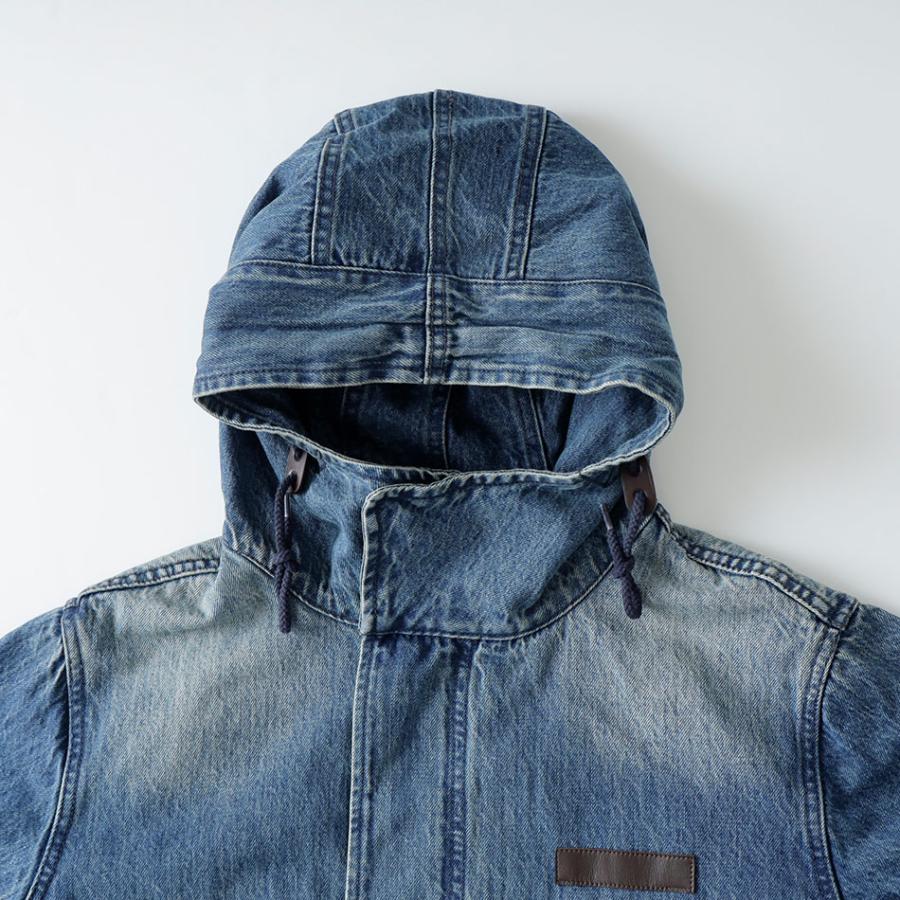 モッズコート M-51 メンズ ミリタリー デニム ロング 秋 春 アウター