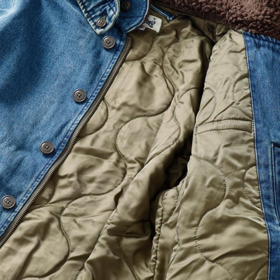 N-1 デニムジャケット フレンチデッキジャケット メンズ アウター