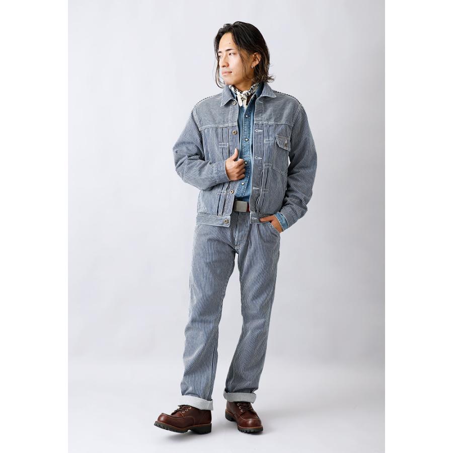 ダックジャケット メンズ ワークジャケット ヒッコリー 1st 大戦モデル