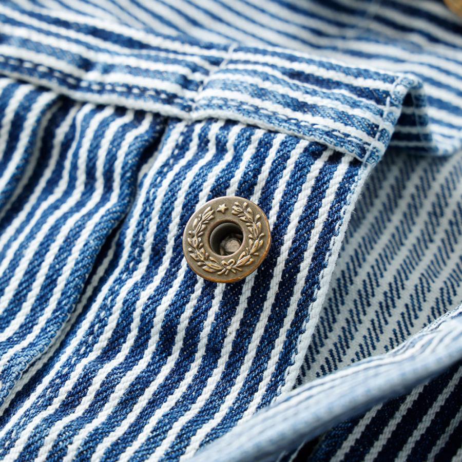 ダックジャケット メンズ ワークジャケット ヒッコリー 1st 大戦モデル