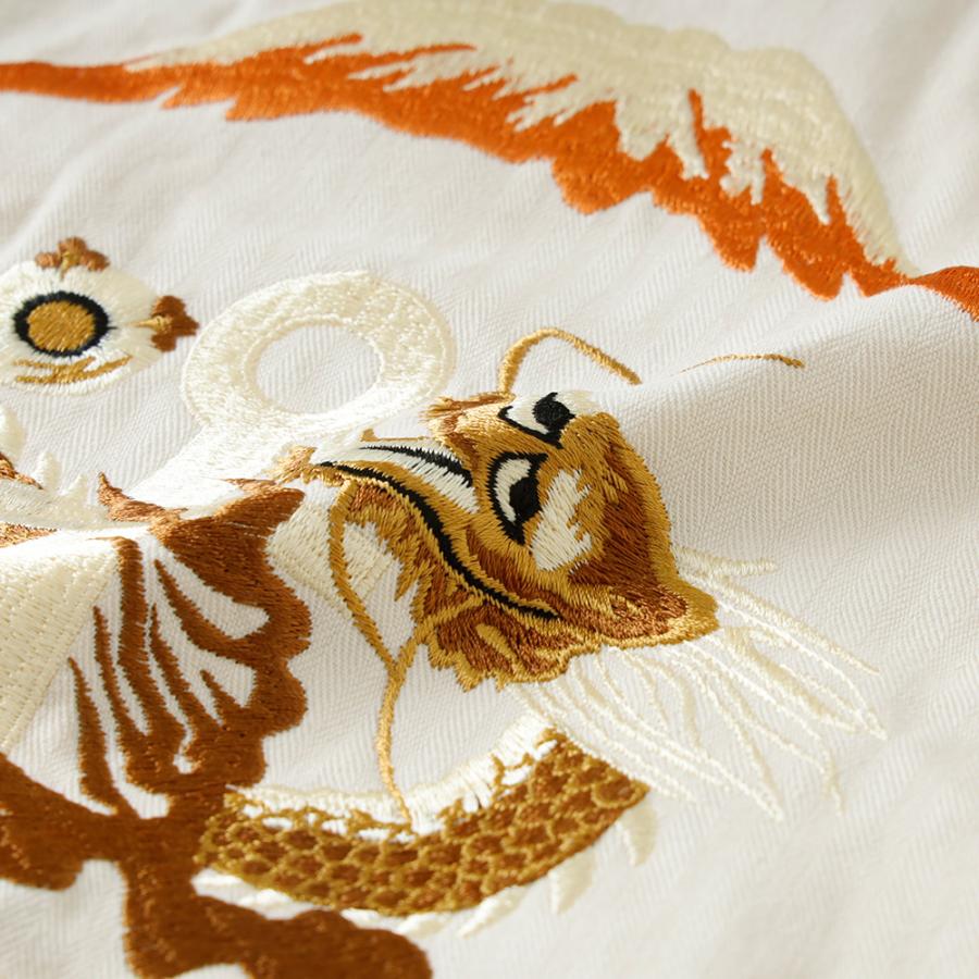 ミリタリージャケット メンズ 薄手 刺繍 M43 ARMY 富士山 羽織り