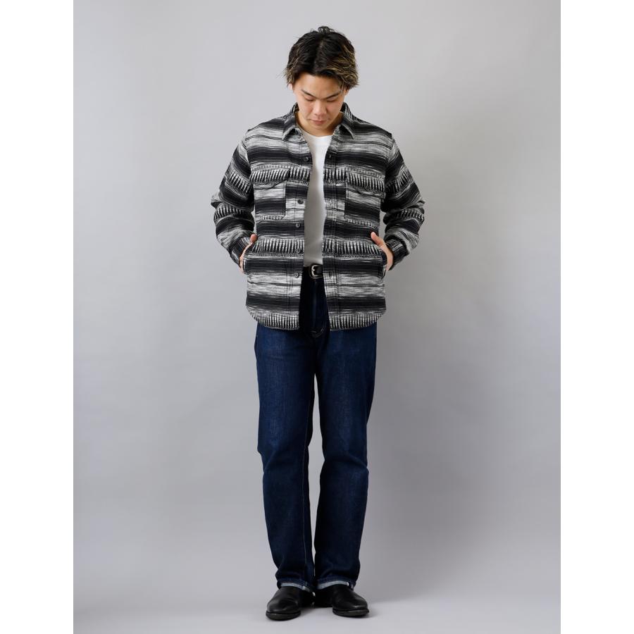 10%OFF！ファミリーセール！ジャカード シャツジャケット 日本製