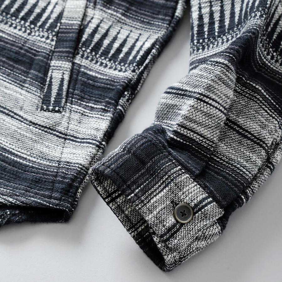 10%OFF！ファミリーセール！ジャカード シャツジャケット 日本製