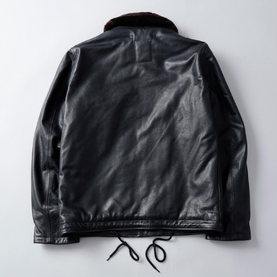 20%OFF！ファミリーセール！N-1 レザー デッキジャケット メンズ