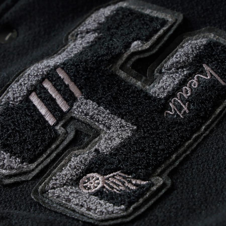 SKOOKUM（スクーカム） 別注 スタジアムジャンパー メンズ レザー