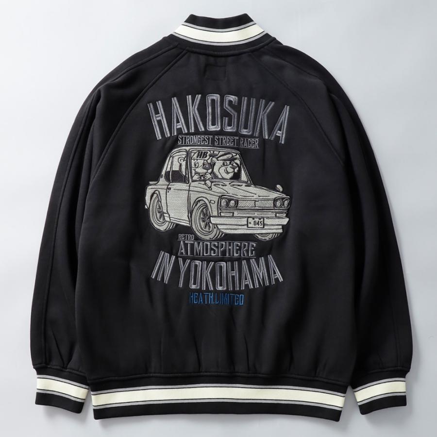 トラックジャケット メンズ アウター ハコスカ レトロカー 旧車 刺繍