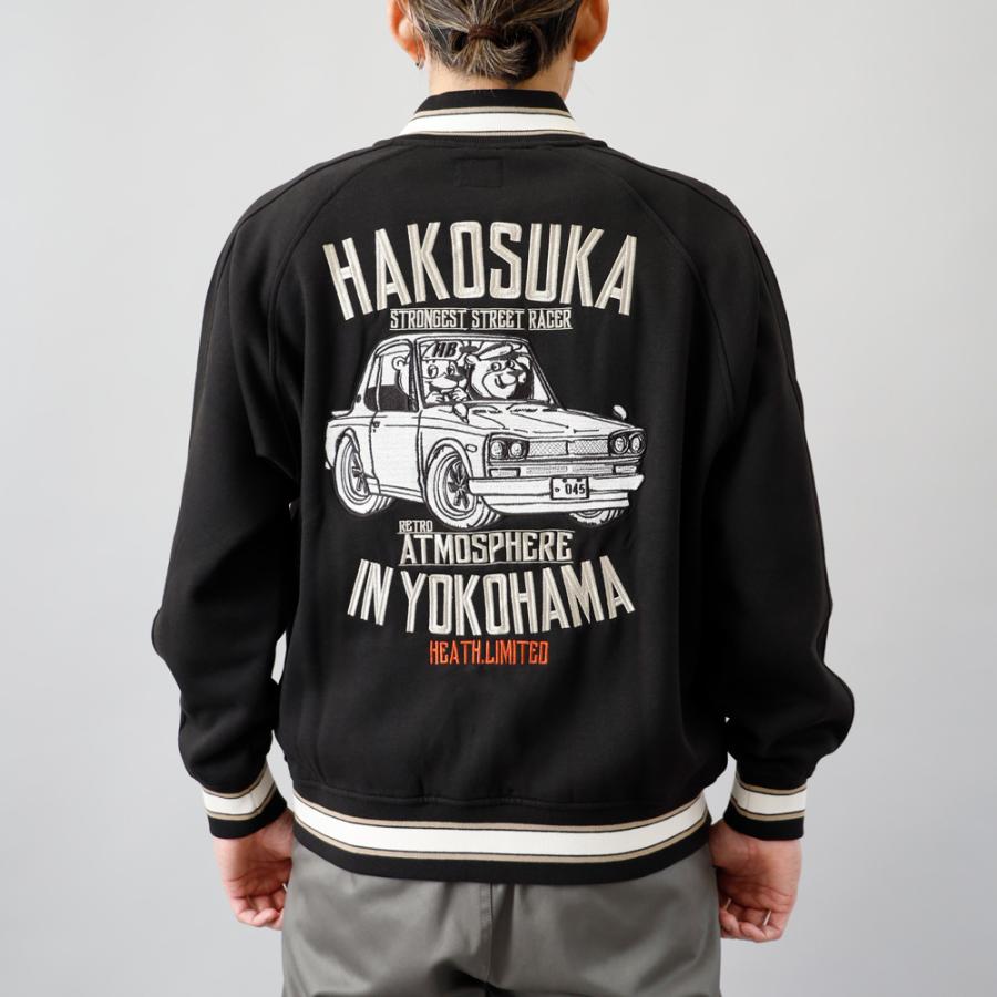 トラックジャケット メンズ アウター ハコスカ レトロカー 旧車 刺繍