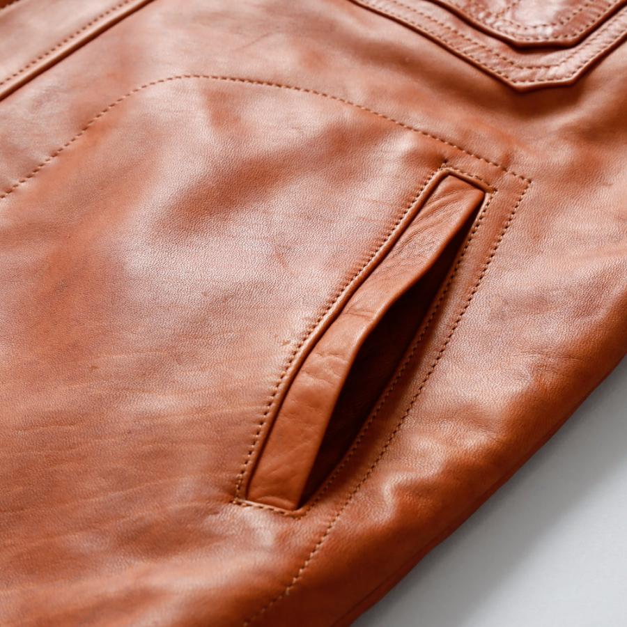 The letters HORSEHIDE レザーシャツ M The letters HORSEHIDE レザーシャツ M 【公式通販】