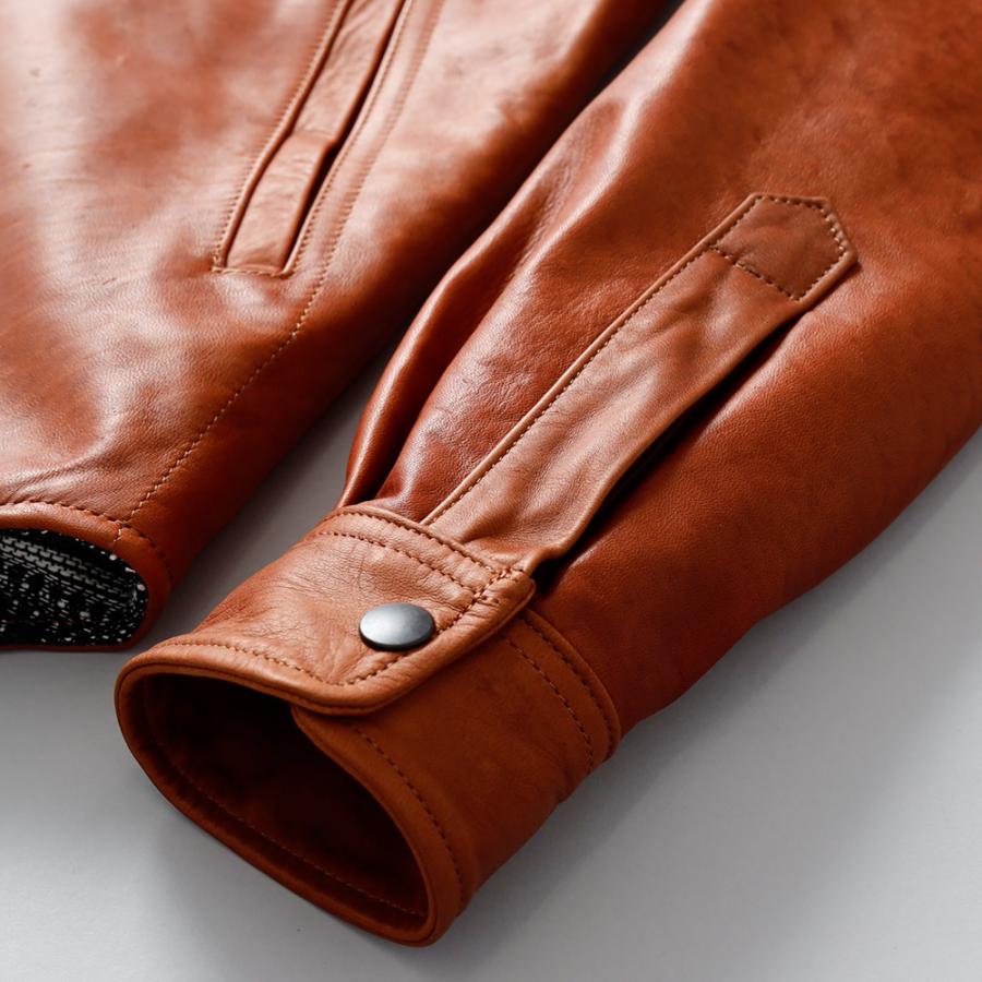 ホースレザーシャツ 馬革 日本製 メンズ アウター レザーシャツ