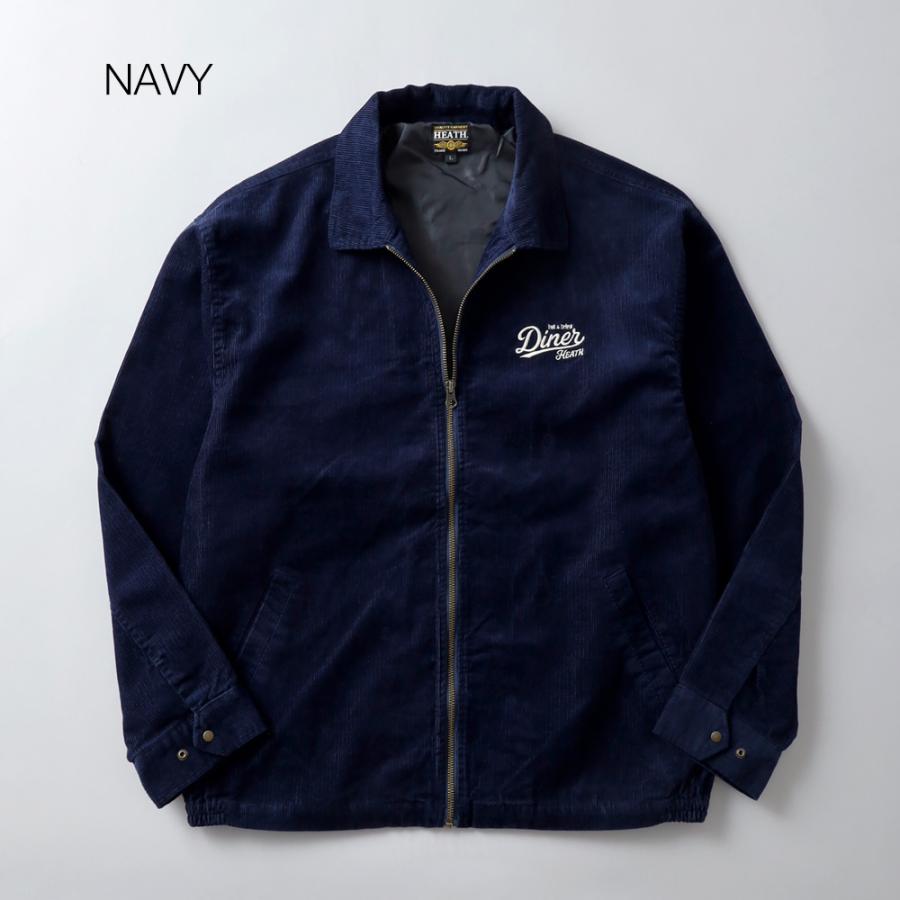 コーデュロイジャケット ワークジャケット メンズ アウター 刺繍 横浜