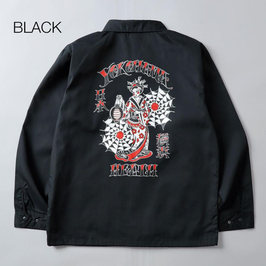 RVCA ルーカ Tattoo コーチジャケット UE PARLOUR 限定 コーチジャケット メンズ アウター ジャケット ライトアウター