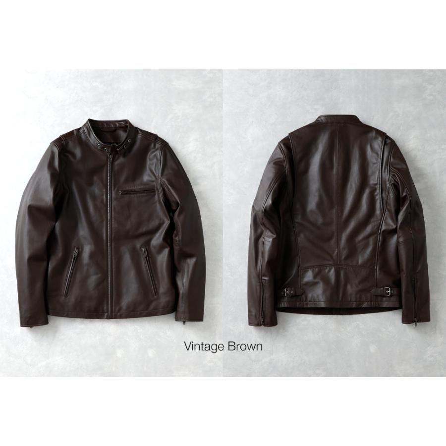 10%OFF！ファミリーセール！ 革ジャン メンズ アウター ジャケット