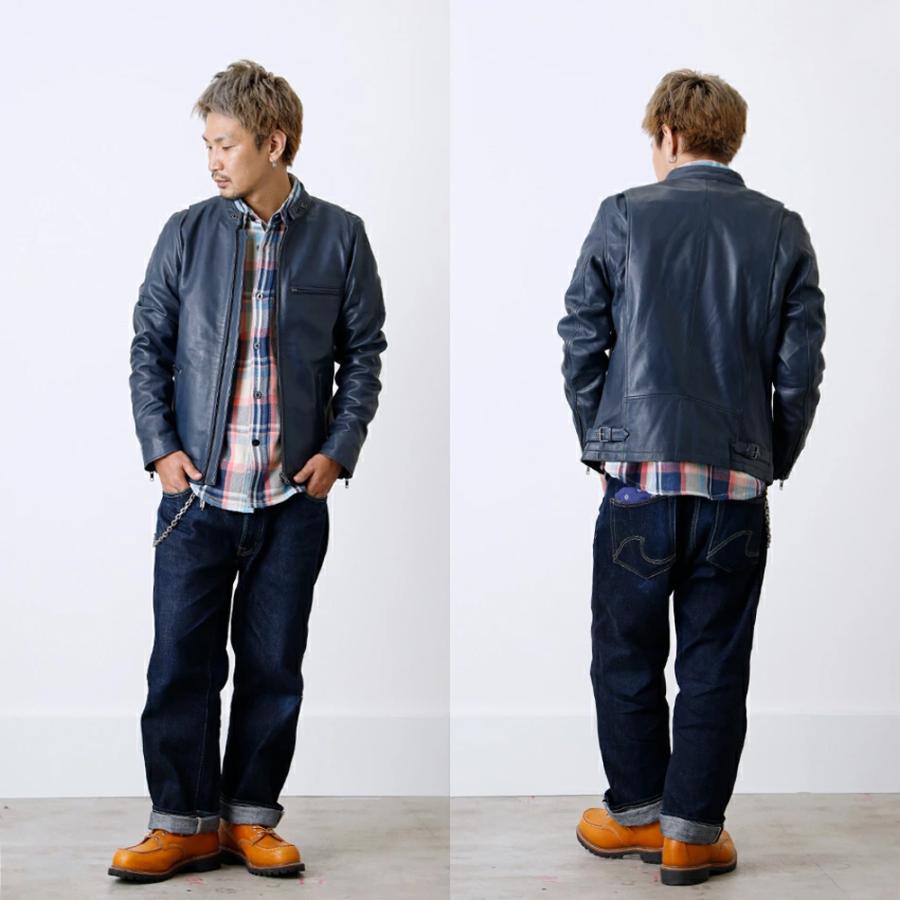 ライダースジャケット レザージャケット メンズ 革ジャン