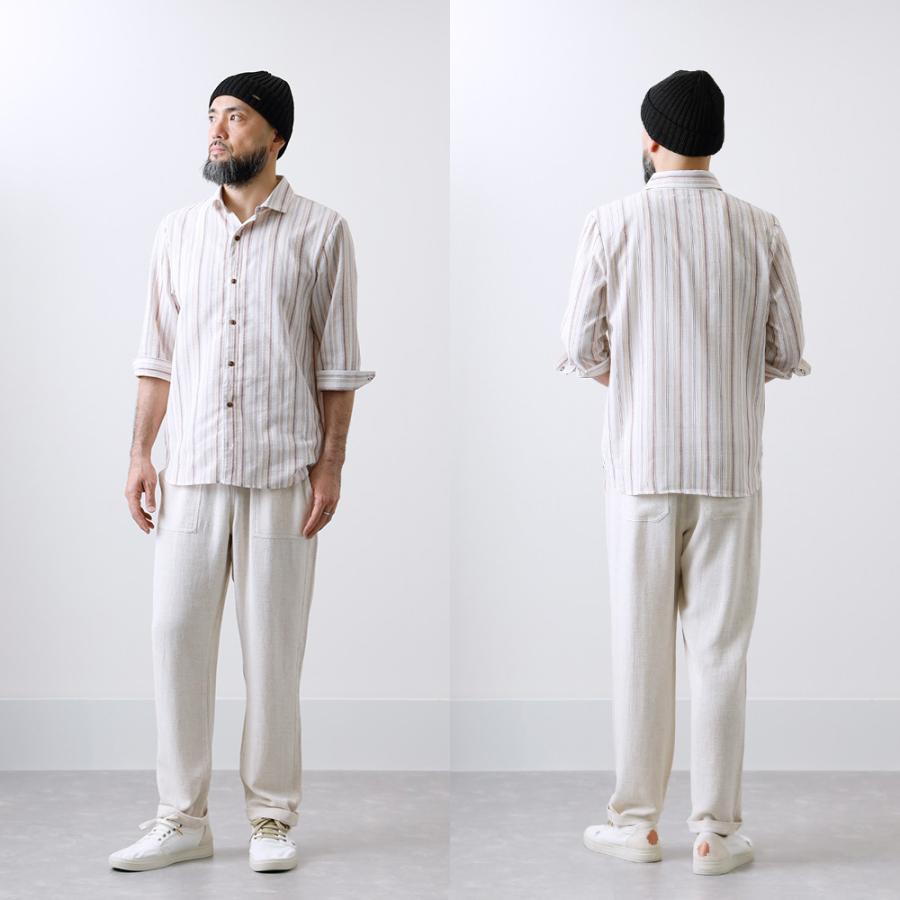 灯台刺繍 ホワイト スリムフィットパンツ 灯台刺繍 ホワイト スリムフィットパンツ 灯台刺繍 ホワイト スリム